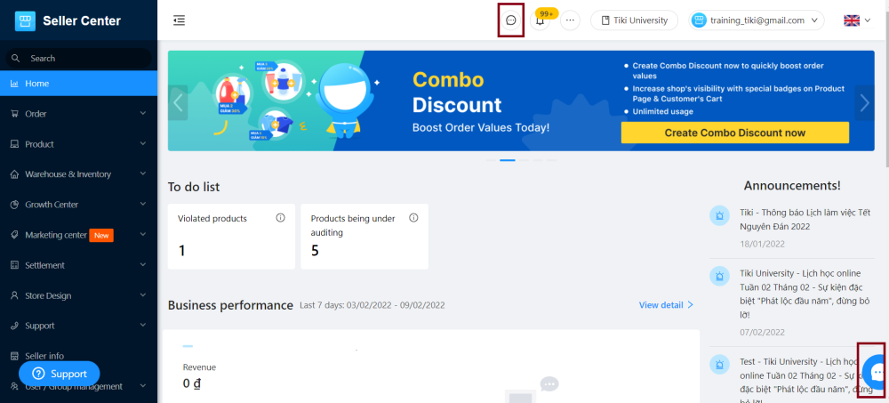 Tiki Chat For Crossborder – Học viện Tiki